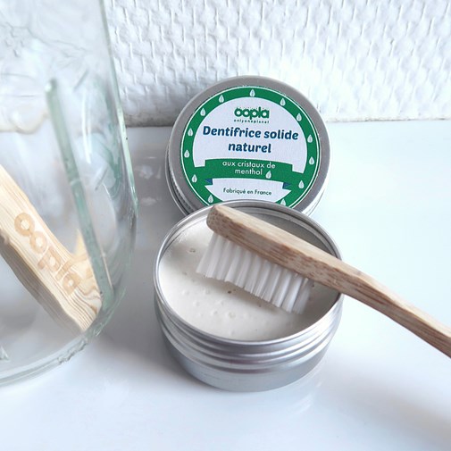 Dentifrice solide naturel - Menthe