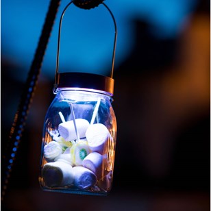 Lampe Solaire Pot de Lait 3,7V Automatique