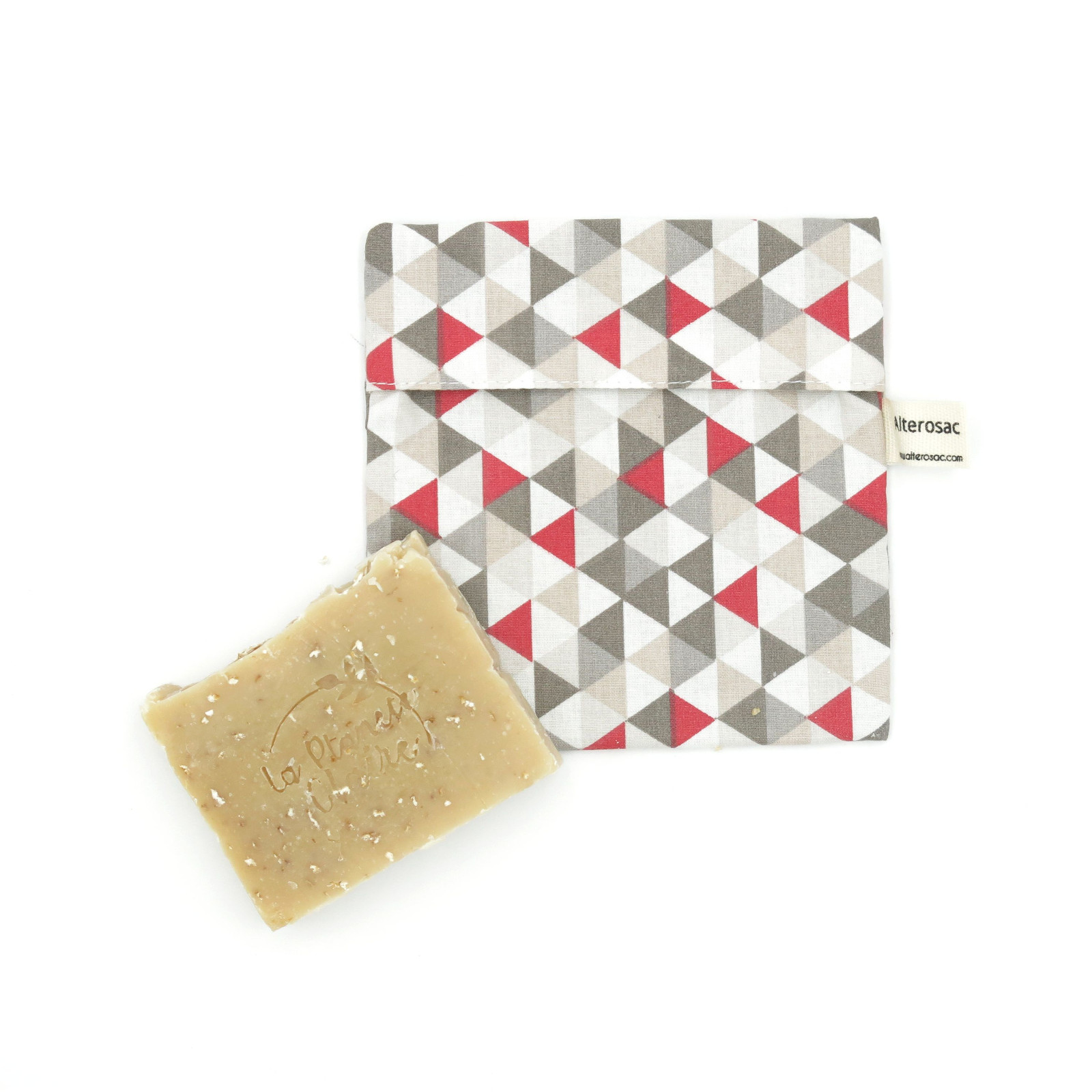 Pochette à savon en coton doublé  5