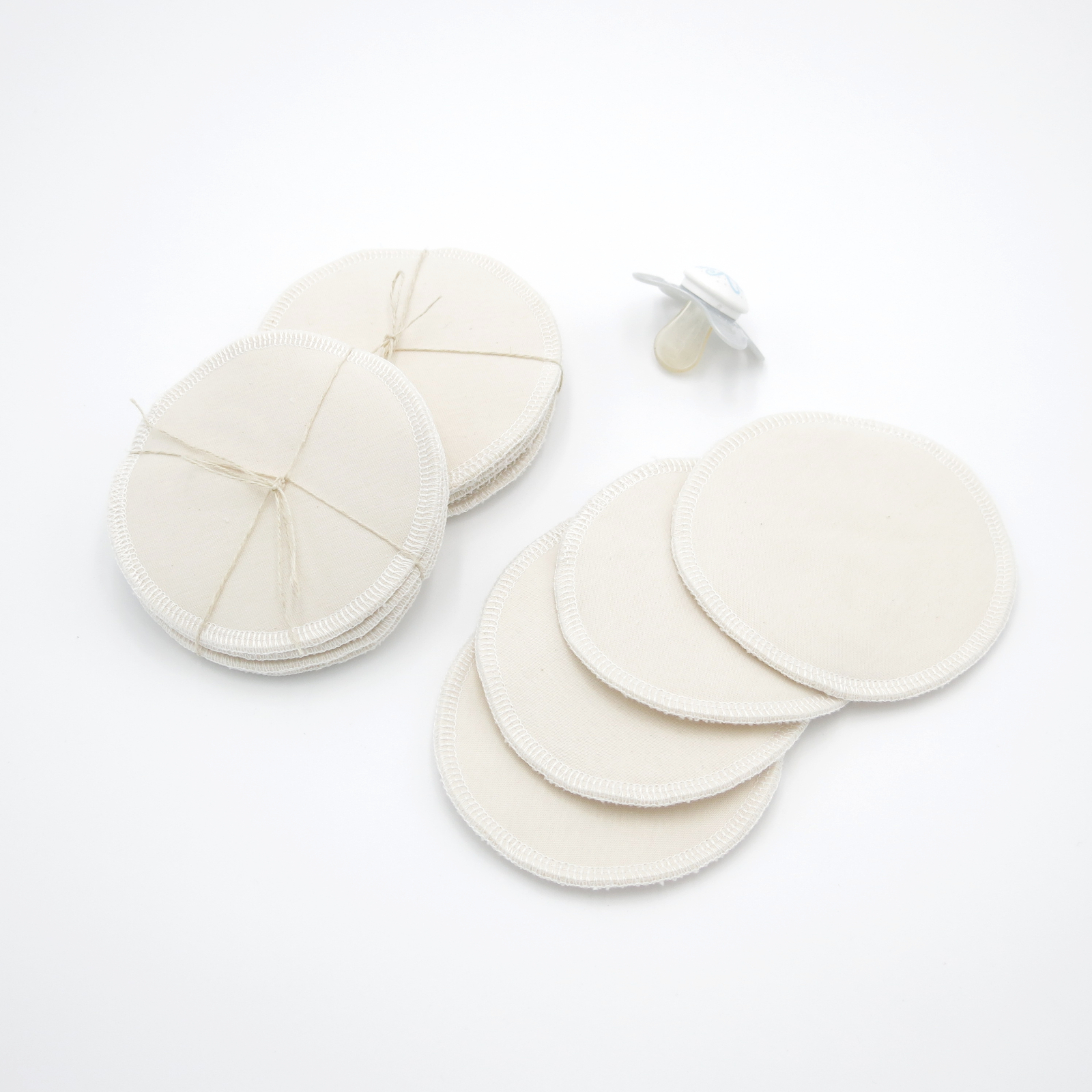Coussinets d'allaitement en coton bio x4 4