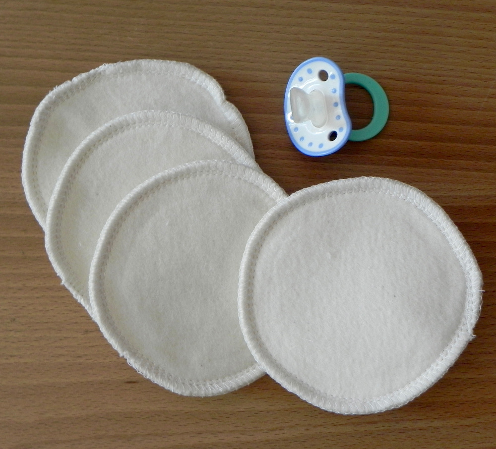 Coussinets d'allaitement en coton bio x4 2