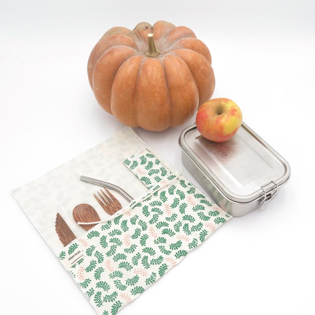 Etui à couverts en coton bio 3