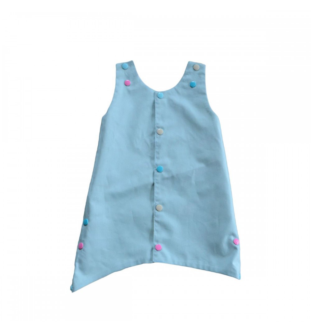 Robe évasée évolutive en coton bio - Kolibri 14