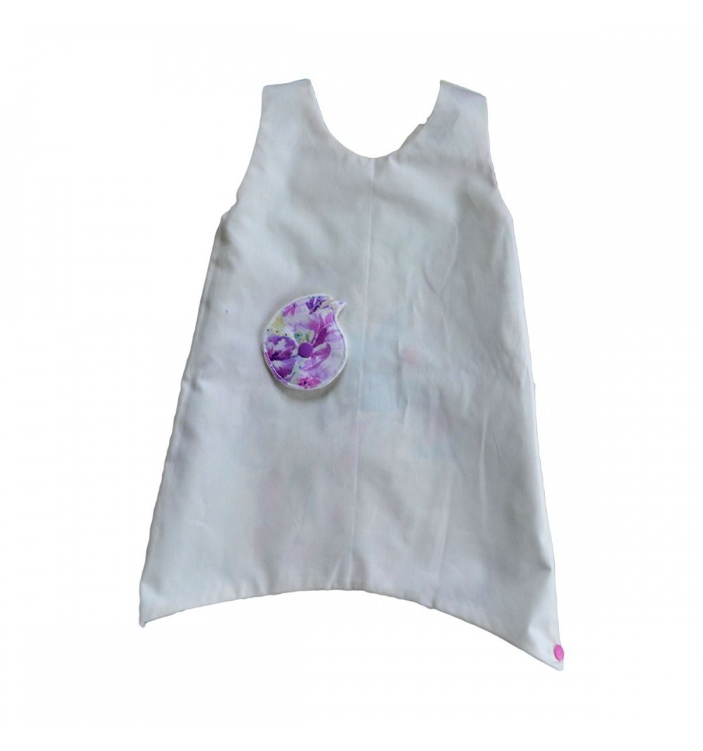 Robe évasée évolutive en coton bio - Kolibri 3