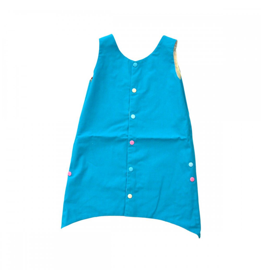 Robe évasée évolutive en coton bio - Kolibri 9