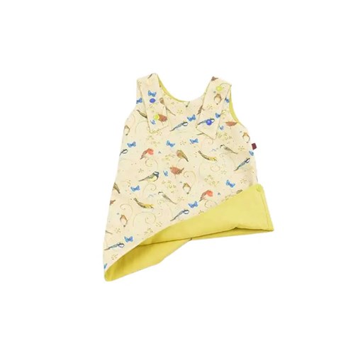 Robe évasée réversible coton bio 6 mois à 6 ans - Petits oiseaux