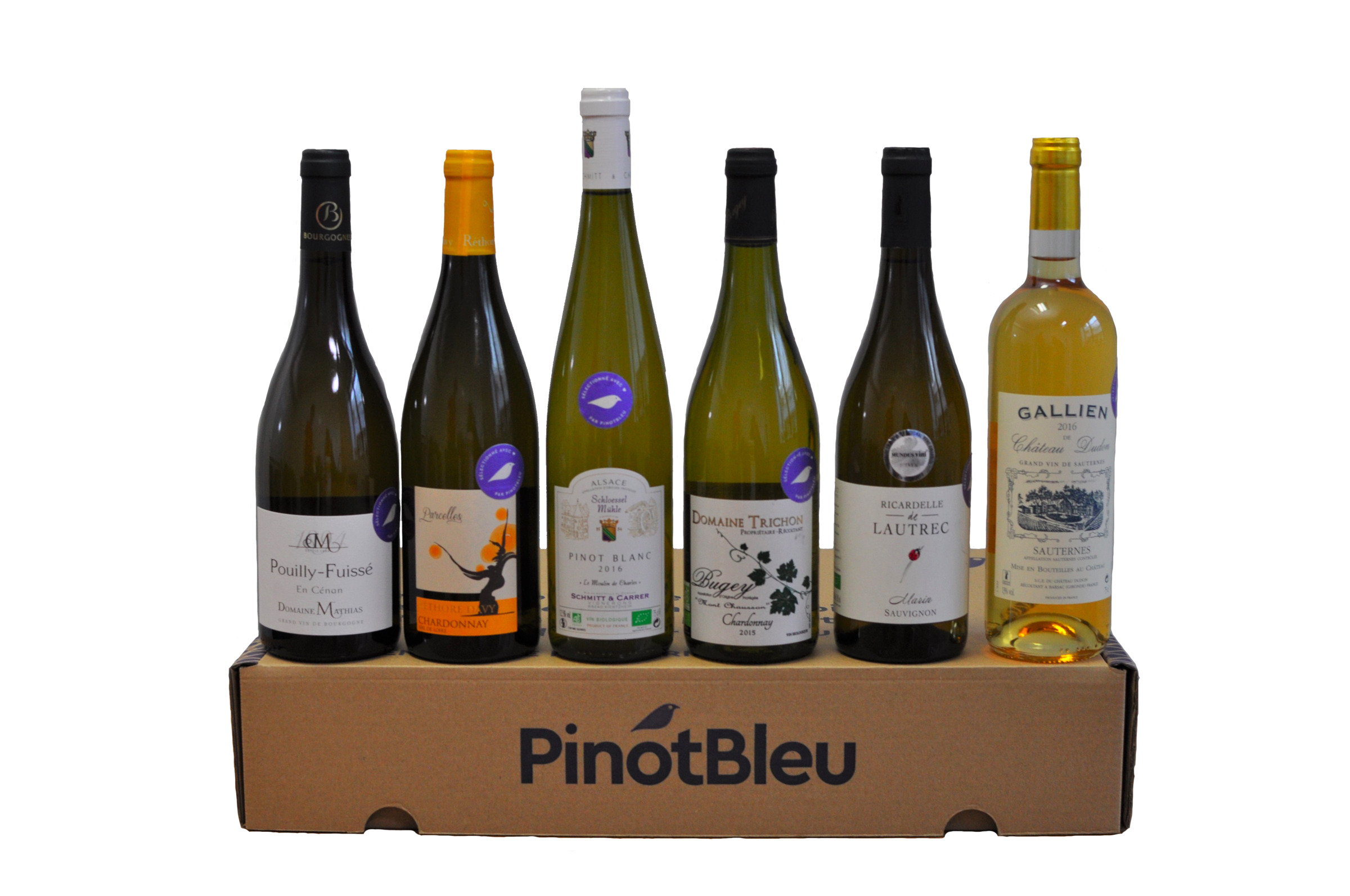 PinotBleu - Coffret de 6 vins - Vins Blanc 2