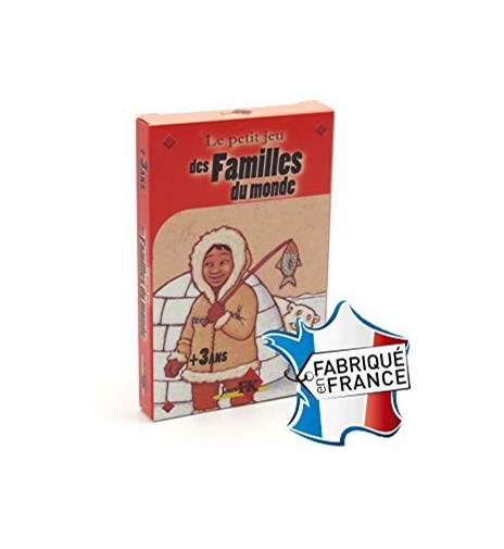 Le Petit Jeu Des Familles Du Monde - Fabriqué en France