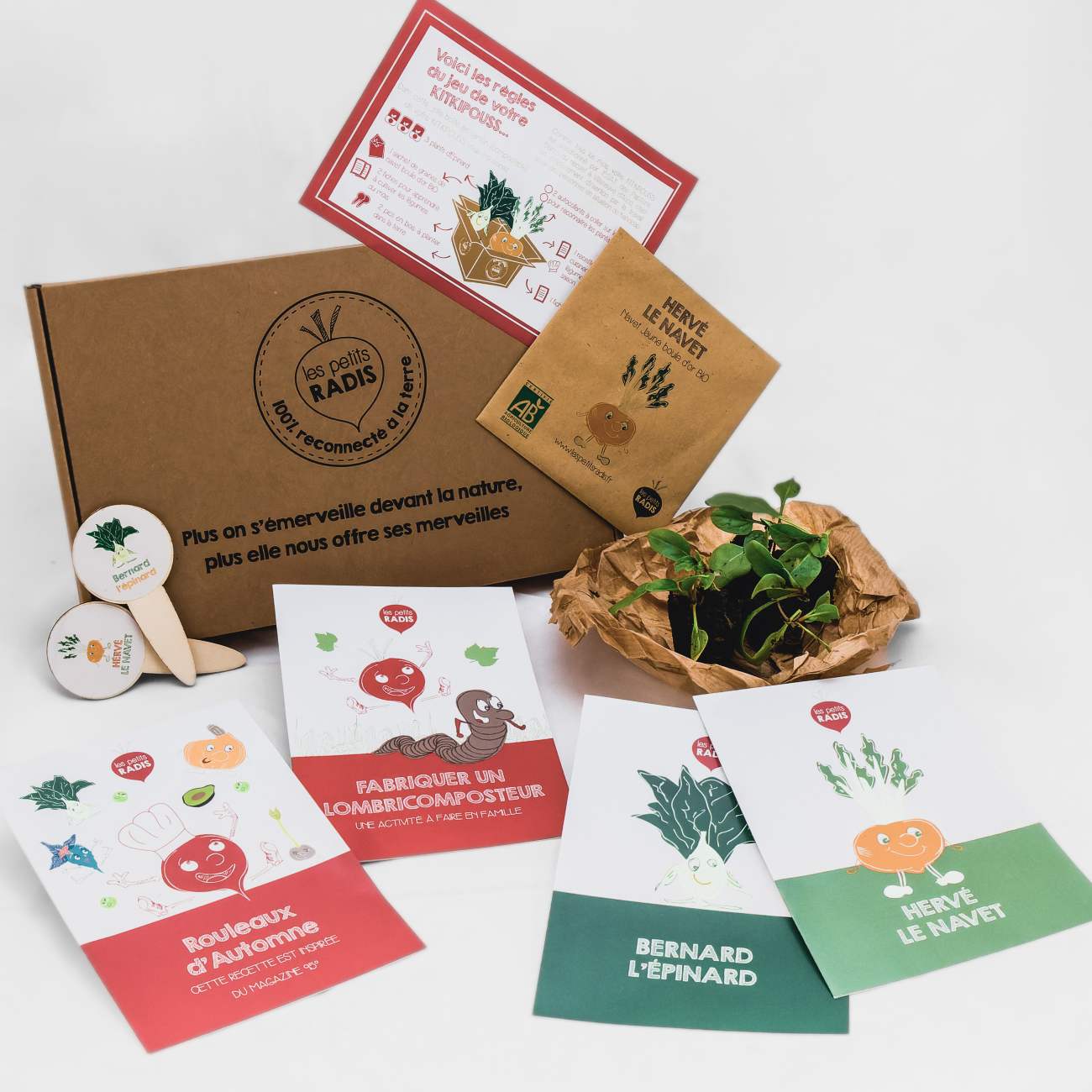 Abonnement 3 mois potager Les Petits Radis