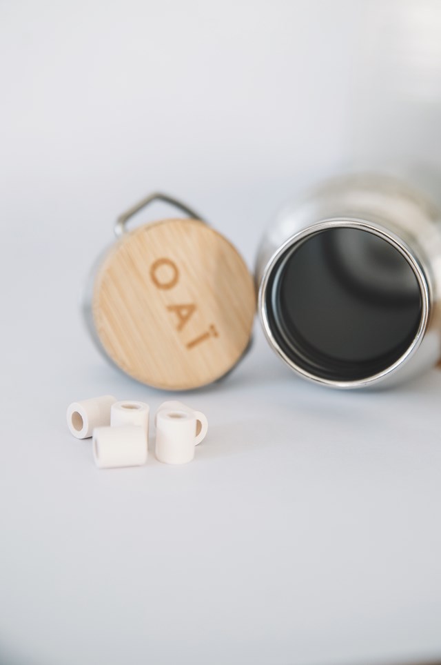 OAÏ - Les perles de céramiques roses pour purifier l'eau 2