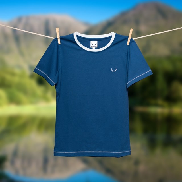 T-shirt bleu marine 3