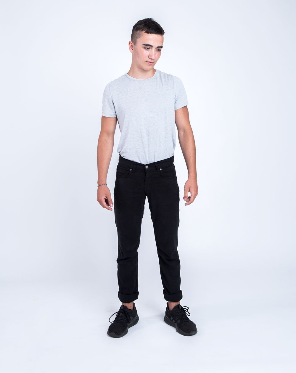 PANTALON 5 POCHES ZANZIBAR DROIT COLORIS NOIR TENCEL ET COTON RÉCYCLÉ 6