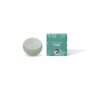 PURE - shampoing solide format voyage - cheveux normaux - 25G - recharge par 2 BOITE CARTON