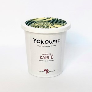 Petit Pot de Beurre de Karité Brut Equitable et Bio | 100g