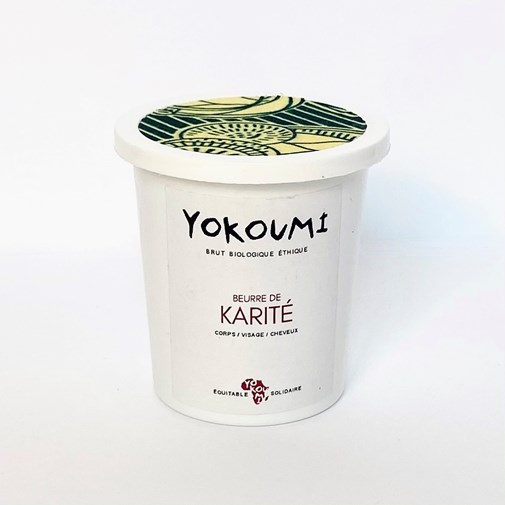 Petit Pot de Beurre de Karité Brut Equitable et Bio | 100g