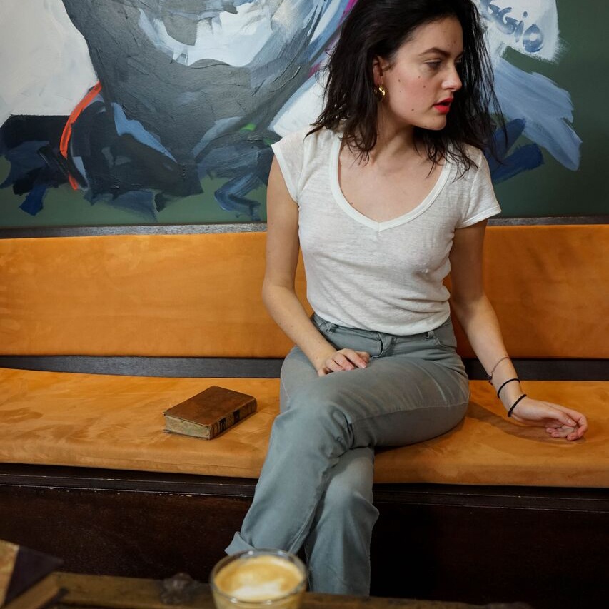 T-SHIRT ZAZIE 100% LIN, UNI OFFWHITE 2