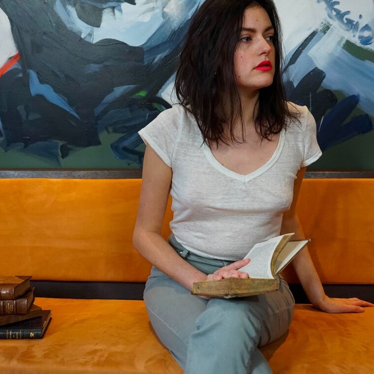 T-SHIRT ZAZIE 100% LIN, UNI OFFWHITE 4