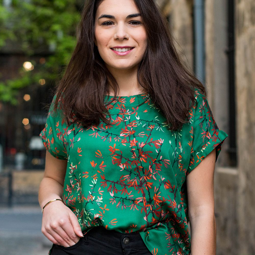 TOP ZENON 100% VISCOSE IMPRIMÉ KIMONO  6