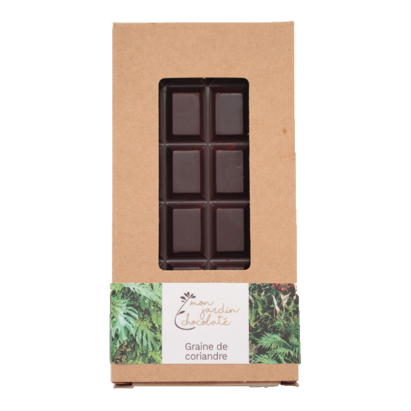 Ma tablette de chocolat bio praliné Graine de Coriandre 2