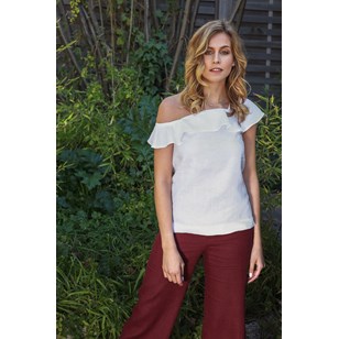 Blouse asymétrique lin Louison (plusieurs couleurs)
