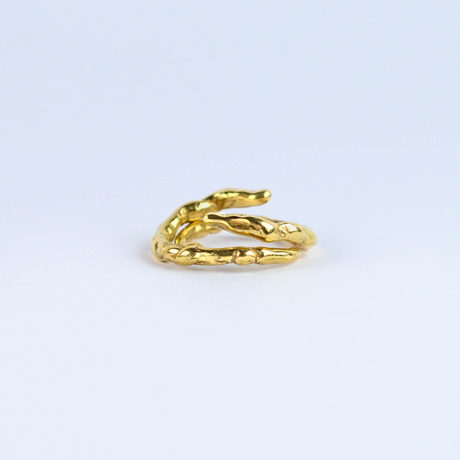 Anneau Zéphyr - Argent massif ou bronze doré  5