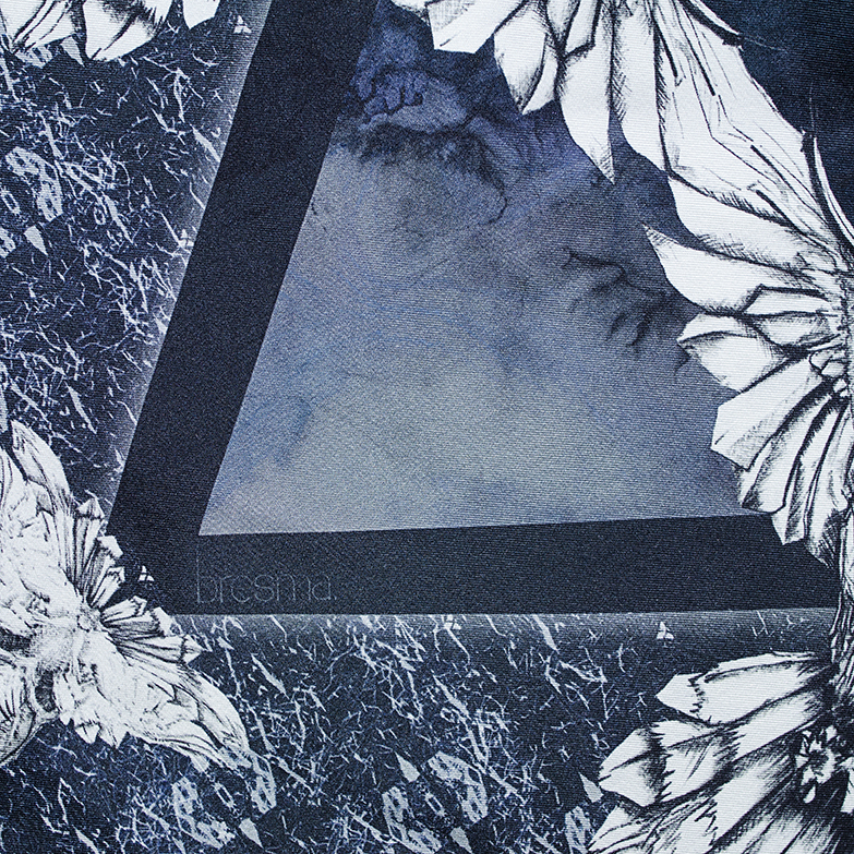 Foulard en soie Blackbird Totem 4