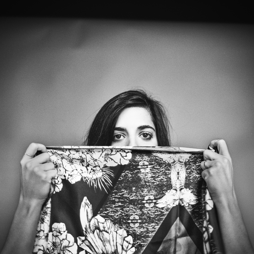 Foulard en soie Blackbird Totem 5