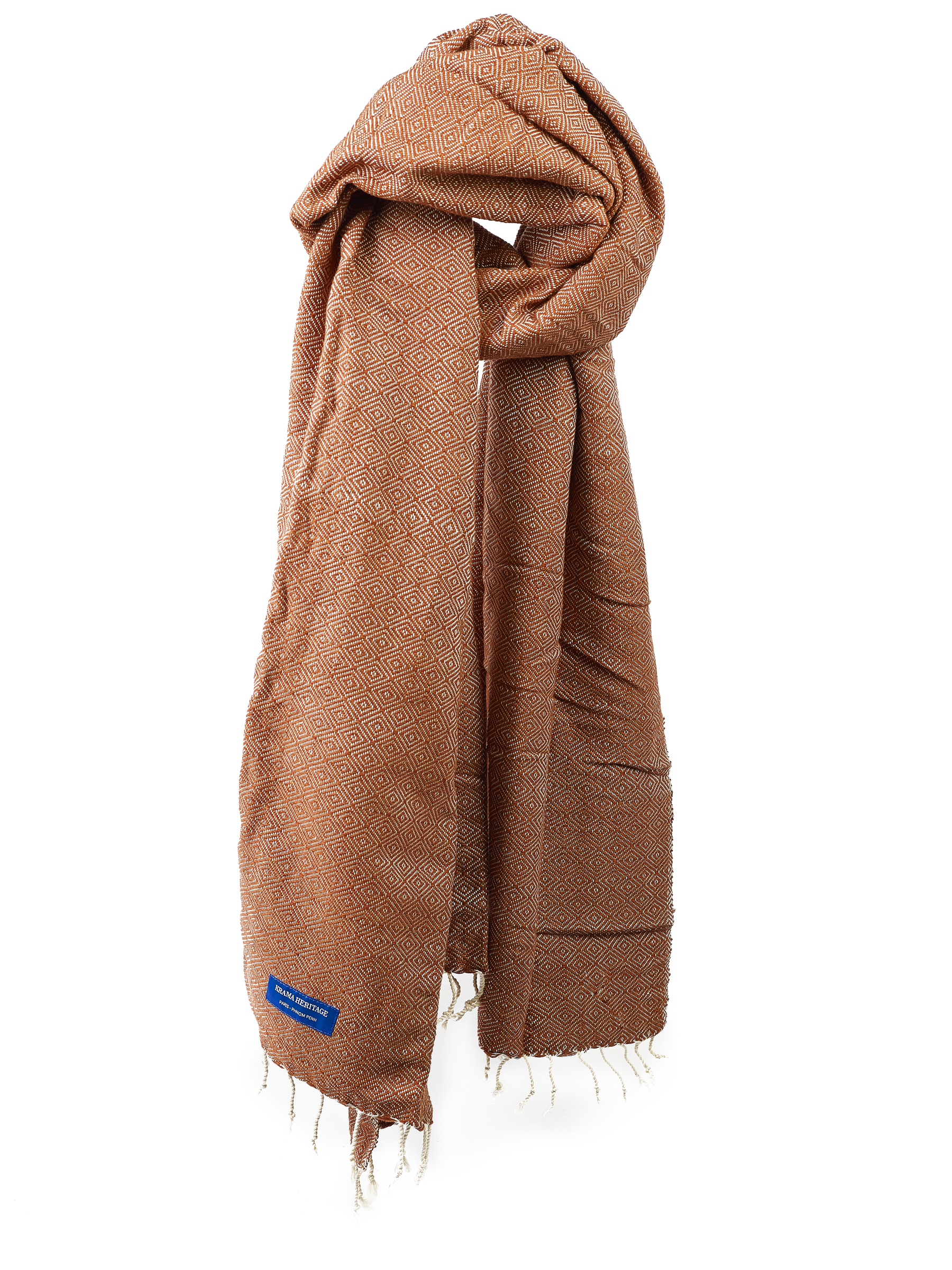 Le Grand Krama Chaud Noisette 3