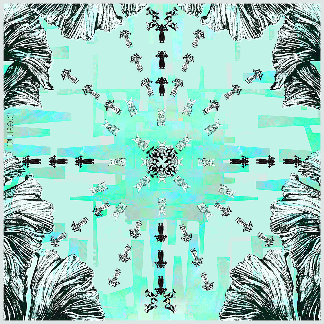 Foulard en soie secrets 2