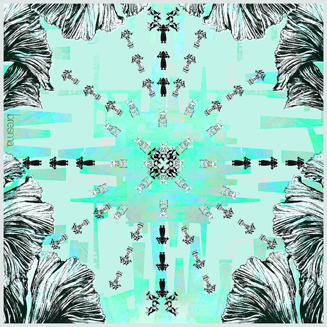 Foulard en soie secrets 2