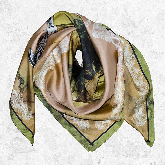Foulard en soie Untouchables 2