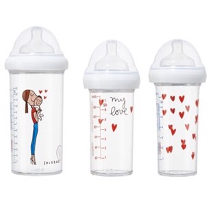Set de 3 biberons - My love by soledad 