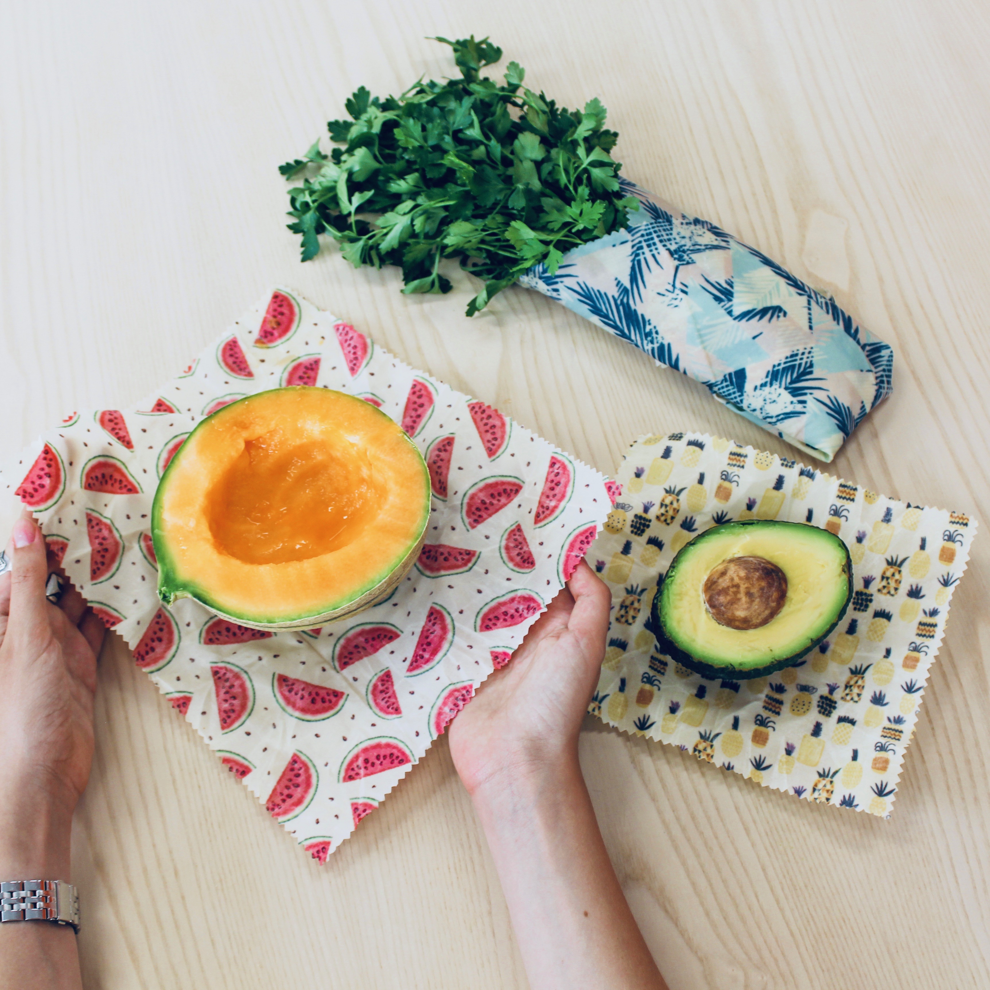 Pack de Bee Wrap |  3 Emballages Alimentaires Réutilisables made in France - Original 4