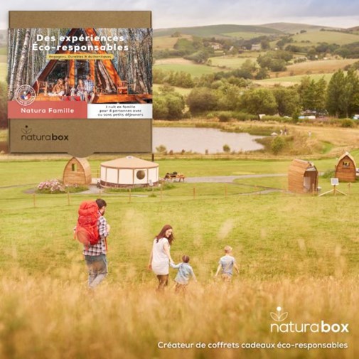 Coffret cadeau éco-responsable Natura Famille