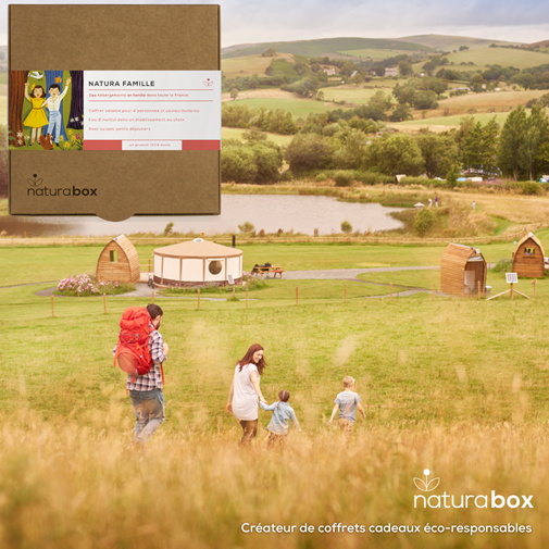 Coffret cadeau éco-responsable Natura Famille