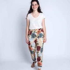 Le pantalon cargo femme en coton bio et chanvre - Plusieurs couleurs -  Dream Act