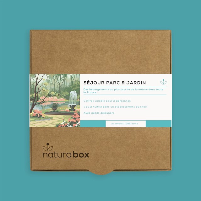 Coffret cadeau éco-responsable Séjour Parc et Jardin 5