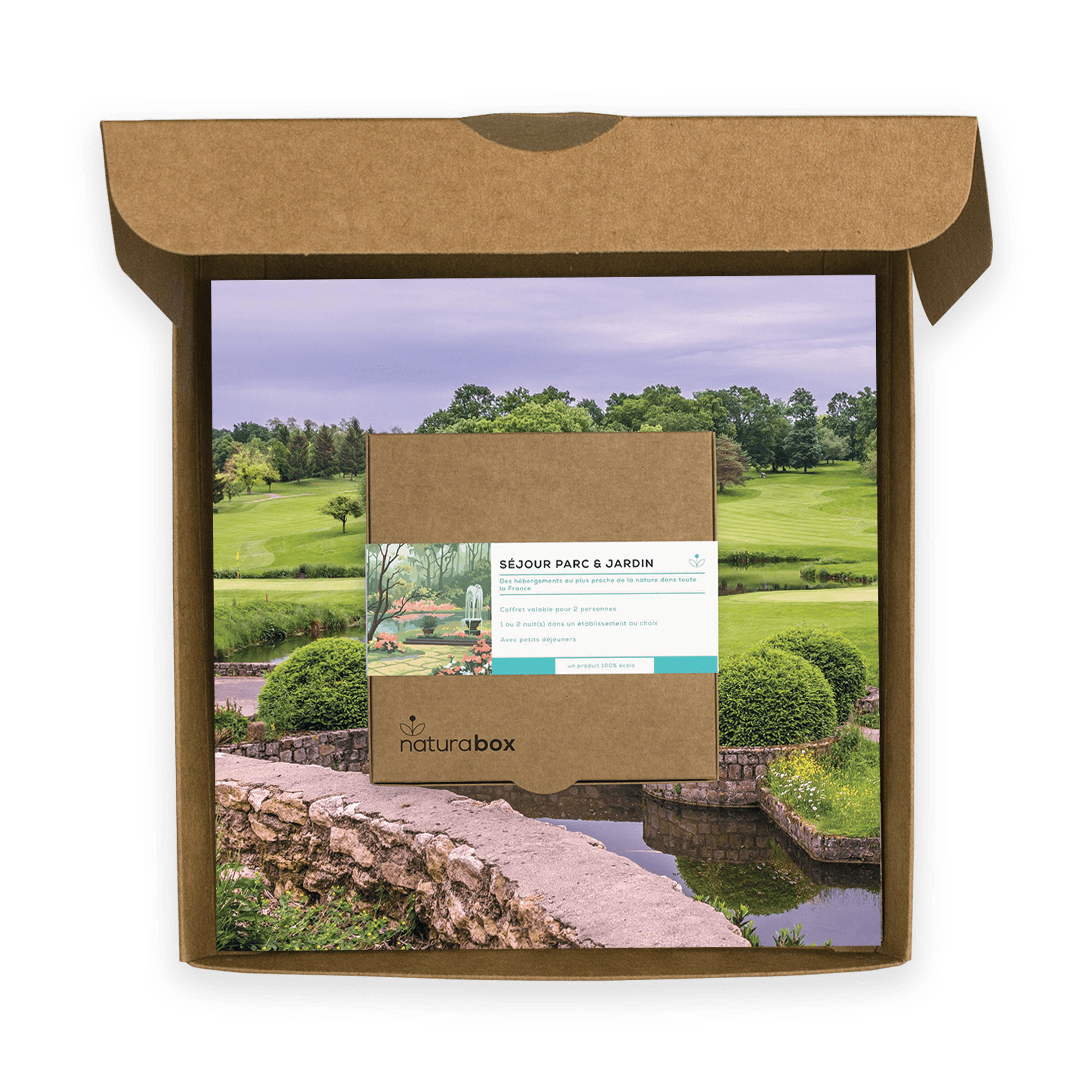 Coffret cadeau éco-responsable Séjour Parc et Jardin 6