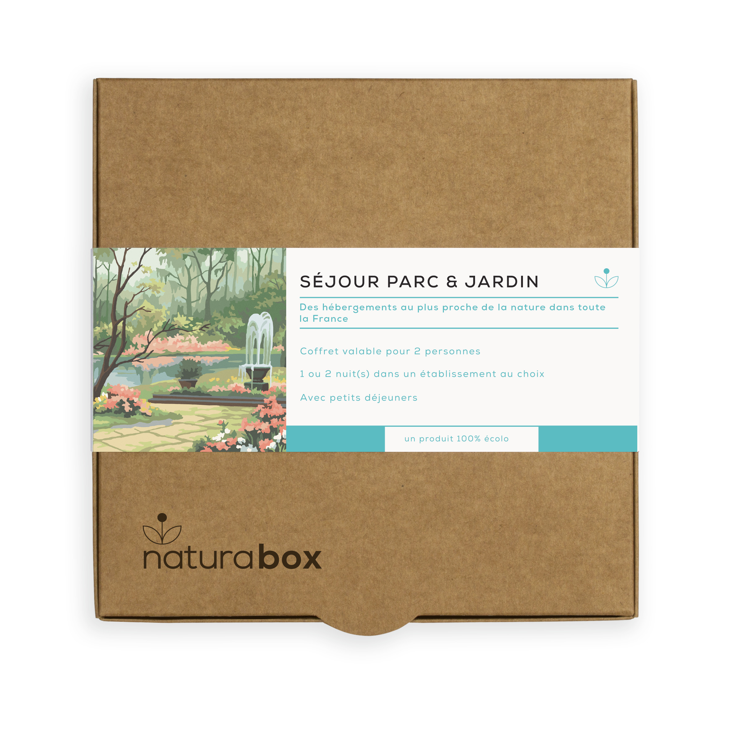 Coffret cadeau éco-responsable Séjour Parc et Jardin 7