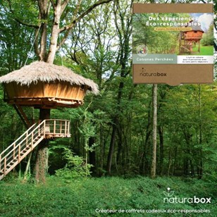 Coffret cadeau éco-responsable - Cabanes Perchées