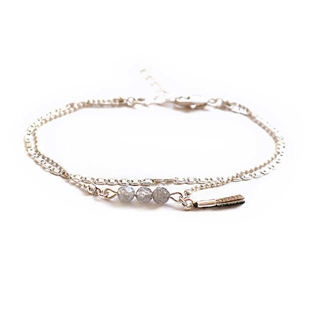 Bracelet BOHEME pierres fines Nude 2