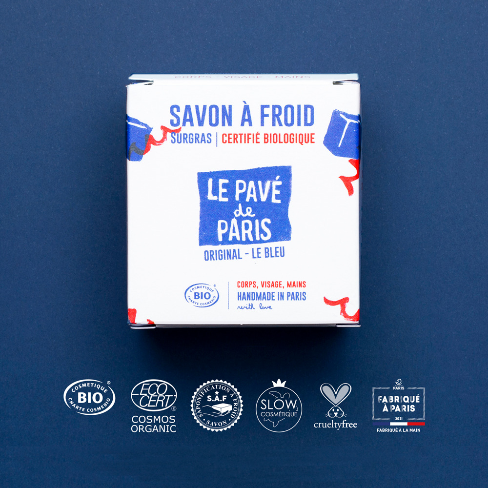 Le Pavé de Paris Original | Savon à froid surgras certifié BIO 2