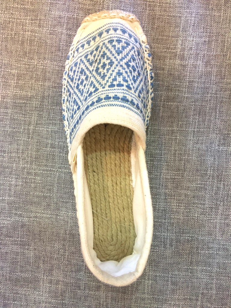 espadrilles équitables coton bio