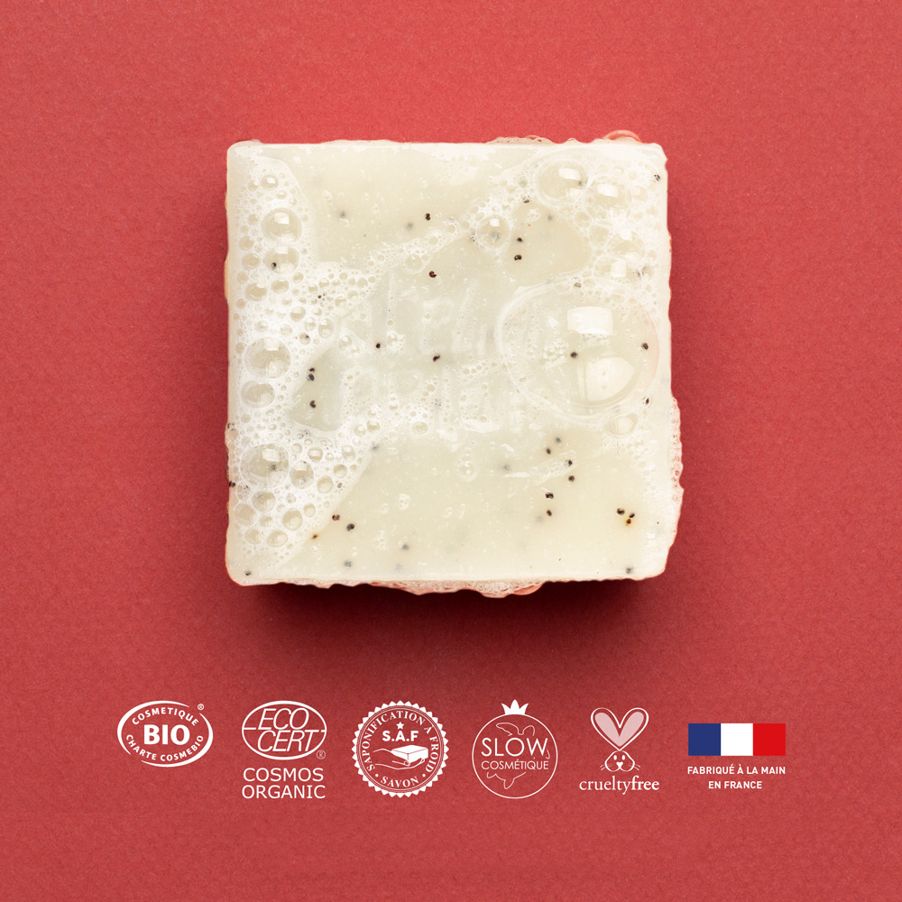 Le Pavé Scrub | Savon à froid surgras certifié BIO 3