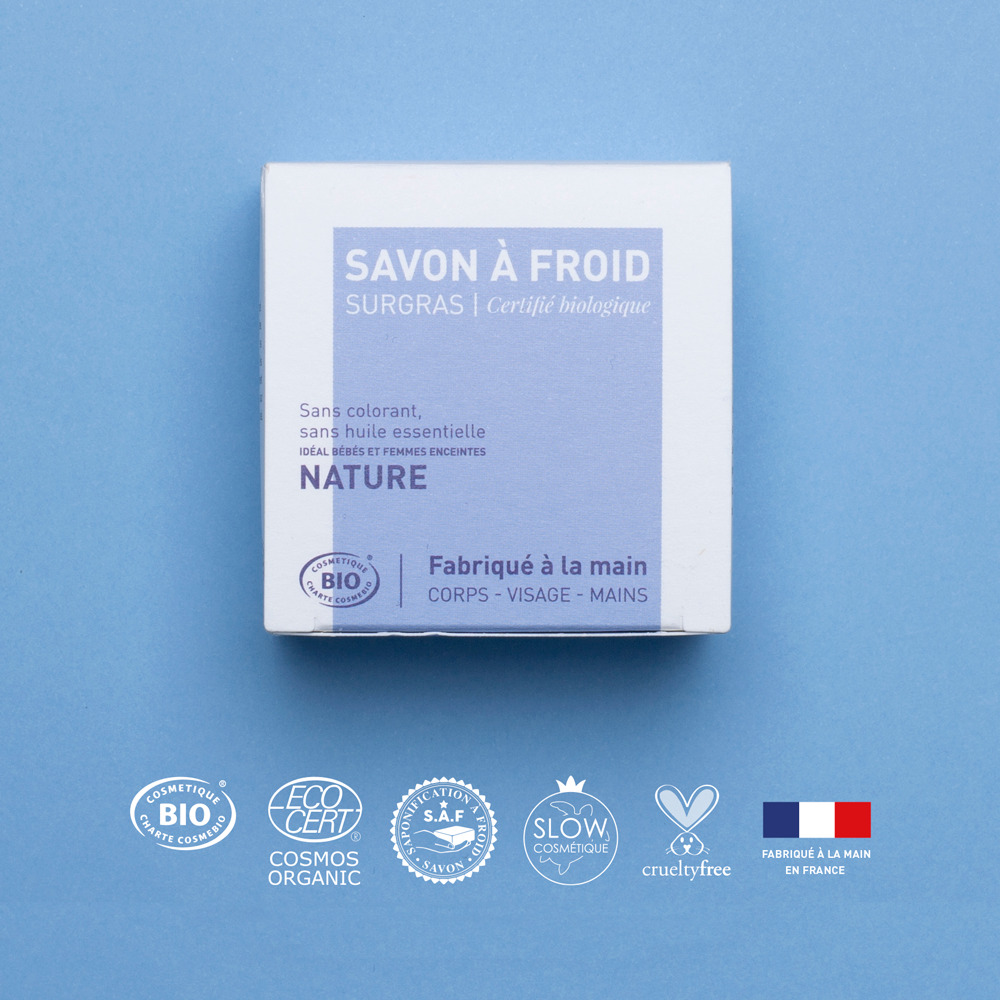Nature | Savon à froid surgras certifié BIO 2