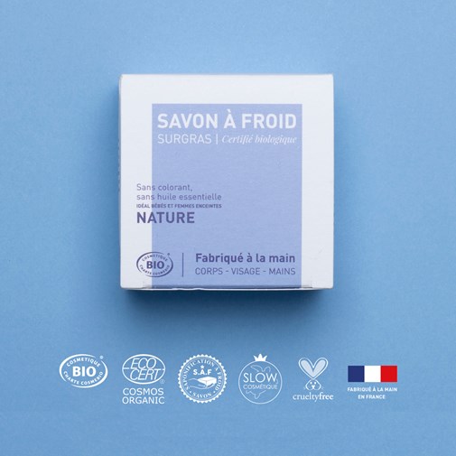 Nature | Savon à froid surgras certifié BIO