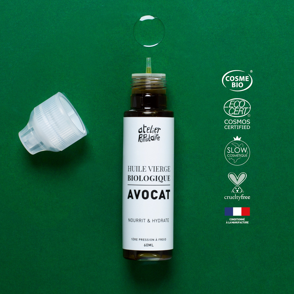 Huile vierge biologique d’Avocat | 60mL 3