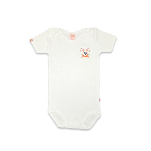 Body en Coton Bio Fuzzy Blanc