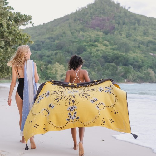 Drap de plage  à partir de coton recyclé et biologique - ESPERANZA 3
