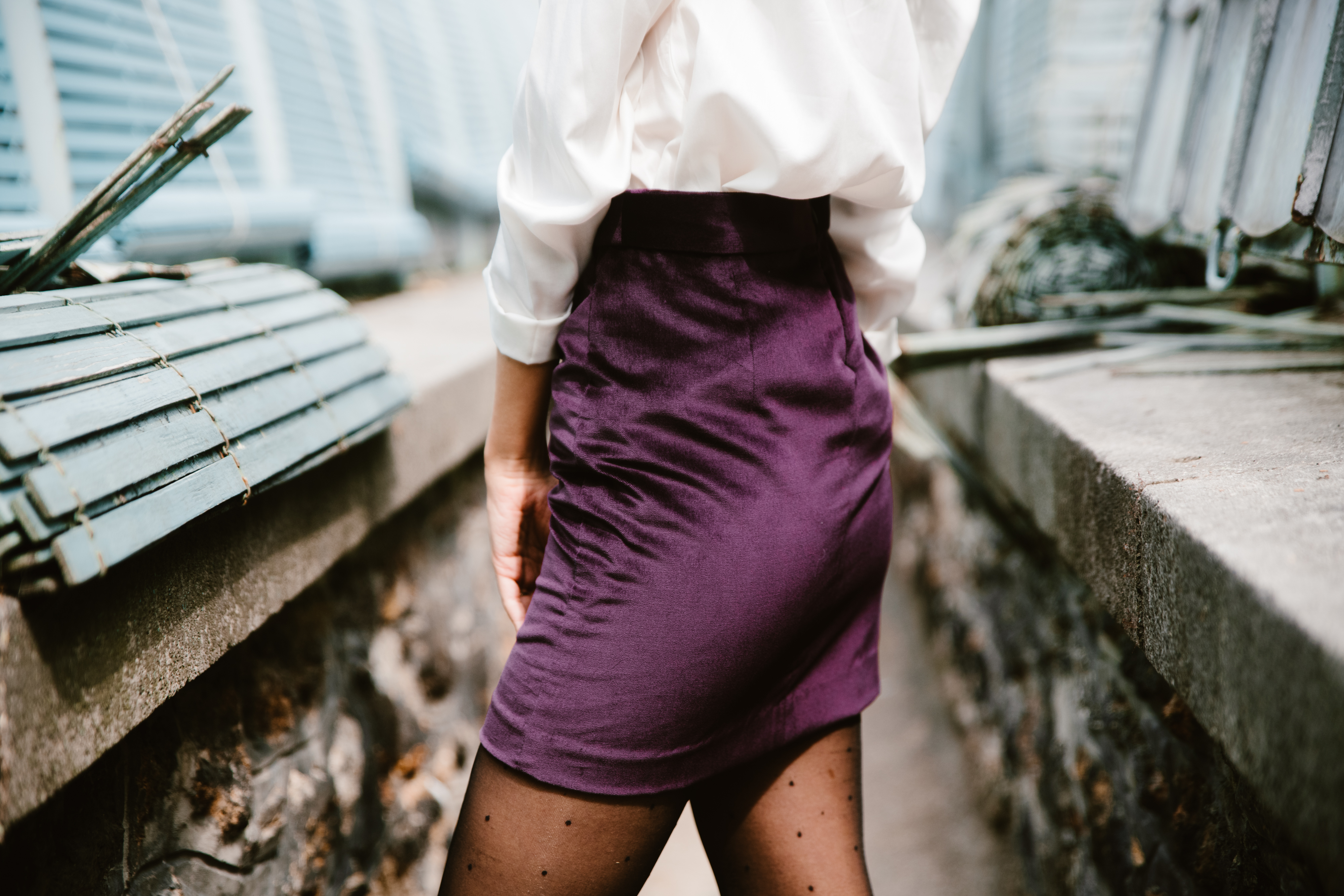 ARTY - Jupe velours 4